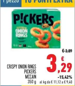 Conad CRISPY ONION RINGS PICKERS offerta