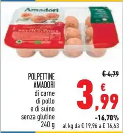 Conad Polpettine Amadori offerta