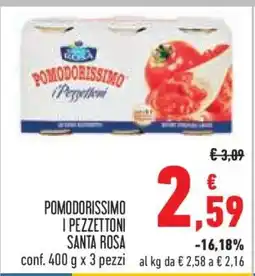 Conad Pomodorissimo I Pezzettoni Santa Rosa offerta