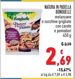 Conad Natura in Padella Bonduelle offerta