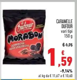 Conad CARAMELLE DUFOUR offerta