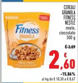 Conad Cereali Granola Fitness Nestlé offerta