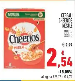 Conad Cereali Cheerios Nestlé offerta
