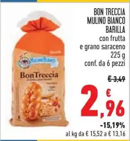 Conad BON TRECCIA MULINO BIANCO BARILLA offerta