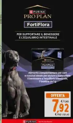 Conad Purina Pro Plan FortiFlora offerta