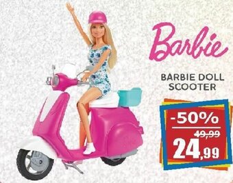 Happy Casa Barbie Doll Scooter offerta