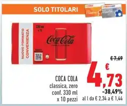 Conad Coca Cola offerta
