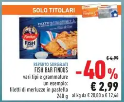 Conad FISH BAR FINDUS offerta