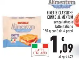 Conad FINETTE CLASSICHE CONAD ALIMENTUM offerta