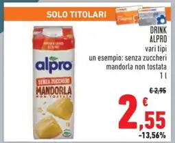 Conad DRINK ALPRO offerta