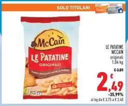 Conad LE PATATINE MCCAIN offerta