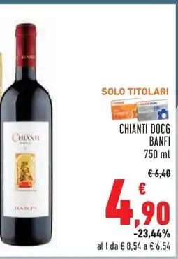Conad Chianti DOCG Banfi offerta