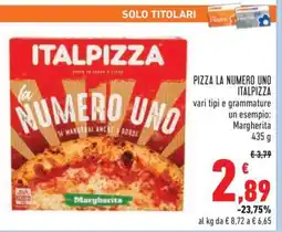 Conad Pizza La Numero Uno Italpizza offerta