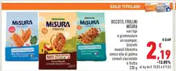 Conad BISCOTTI, FROLLINI MISURA offerta