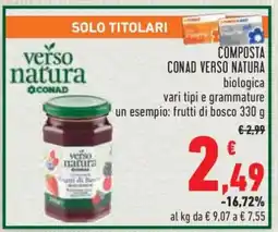 Conad Composta Conad Verso Natura offerta