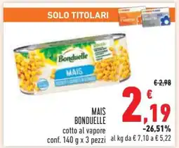 Conad Mais BONDUELLE offerta
