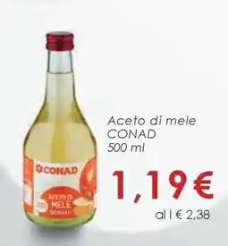 Conad Aceto di mele CONAD offerta