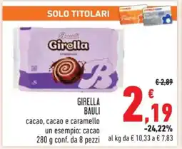 Conad Girella Bauli offerta