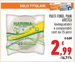 Conad PIATTI FONDI, PIANI ARISTEA offerta
