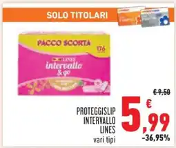 Conad Proteggislip Intervallo Lines offerta