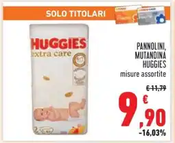 Conad Pannolini, Mutandina Huggies offerta