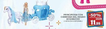 Happy Casa Principessa con Carrozza del Regno di Ghiaccio offerta