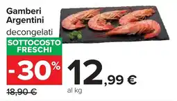 Carrefour Gamberi Argentini offerta