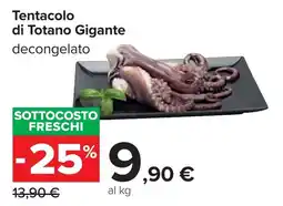 Carrefour Tentacolo di Totano Gigante offerta