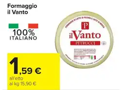 Carrefour Formaggio il Vanto offerta