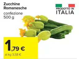 Carrefour Zucchine Romanesche offerta
