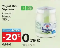 Carrefour Yogurt Bio Vipiteno offerta
