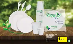 Carrefour Linea Piatti Piani, Fondi da Frutta o Posate Biodegradabili e Compostabili offerta