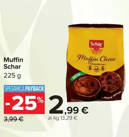 Carrefour Muffin Schar offerta