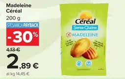 Carrefour Madeleine Céréal offerta