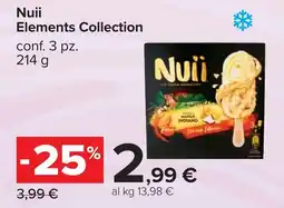 Carrefour Nuii Elements Collection offerta