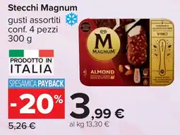 Carrefour Stecchi Magnum offerta