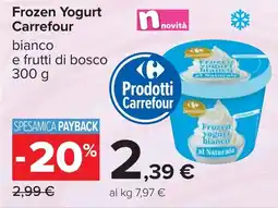 Carrefour Frozen Yogurt Carrefour offerta