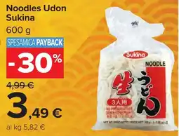 Carrefour Noodles Udon Sukina offerta