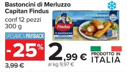 Carrefour Bastoncini di Merluzzo Capitan Findus offerta