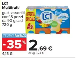 Carrefour LC1 Multifrutti offerta