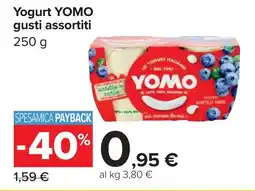 Carrefour Yogurt YOMO gusti assortiti offerta