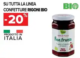 Carrefour Su tutta la linea confetture RIGONI BIO offerta