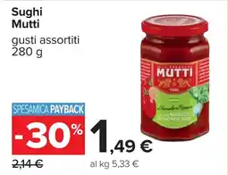 Carrefour Sughi Mutti offerta