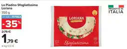 Carrefour La Piadina Sfogliatissima Loriana offerta