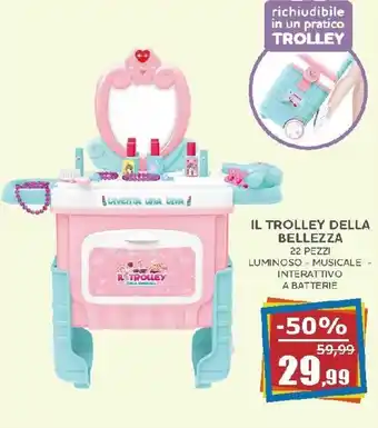 Happy Casa Il Trolley Della Bellezza 22 pezzi offerta