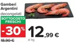 Carrefour Iper Gamberi argentini offerta