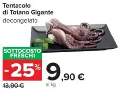 Carrefour Iper Tentacolo di totano gigante offerta