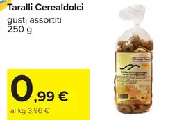 Carrefour Taralli Cerealdolci offerta