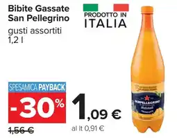 Carrefour Bibite Gassate San Pellegrino offerta
