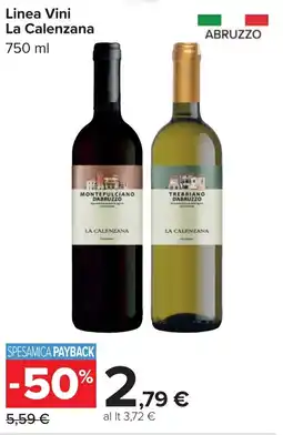 Carrefour Linea Vini La Calenzana offerta